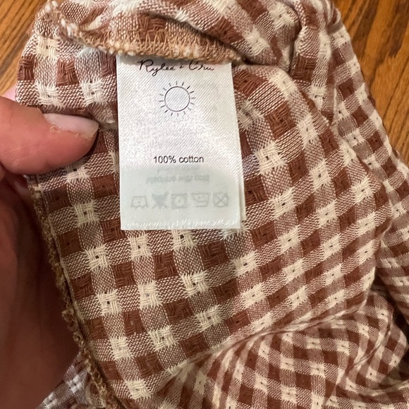 NWT Rylee + Cru Rory Gingham Top - Picture 5 of 6